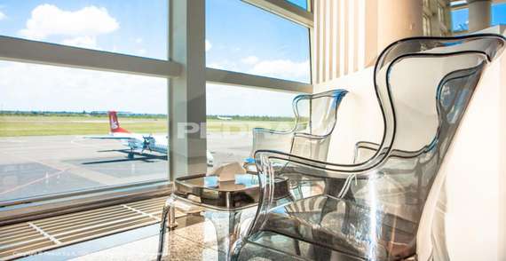 Столик-пуф Pasha, прозрачный