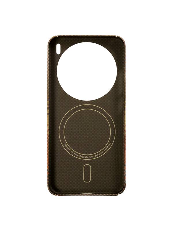 Карбоновый чехол для Vivo X200 Pro mini с MagSafe закат (Sunset)