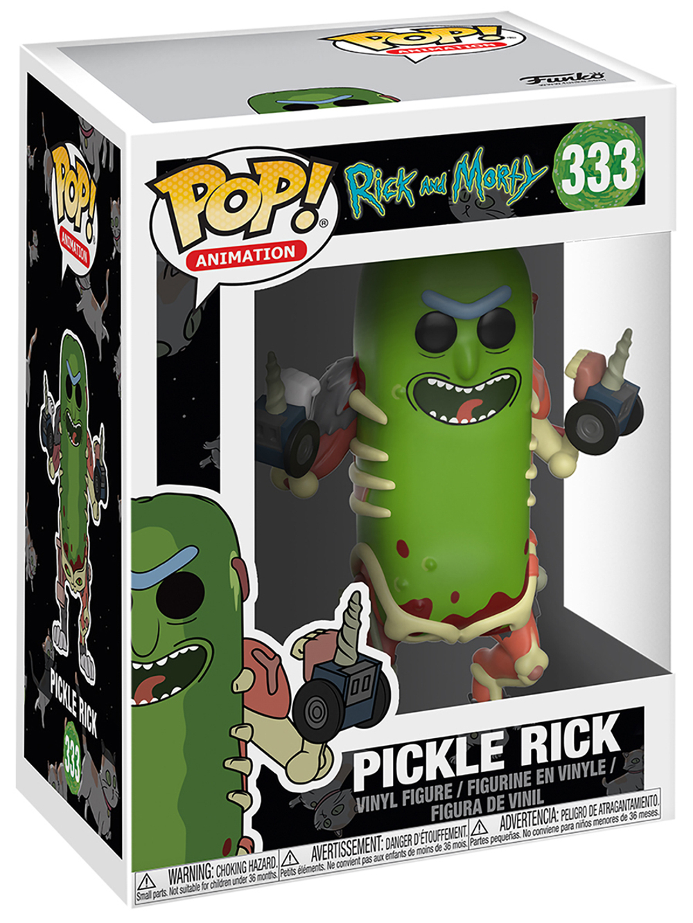 Фигурка Funko POP! Animation Rick & Morty Pickle Rick (333) 27854