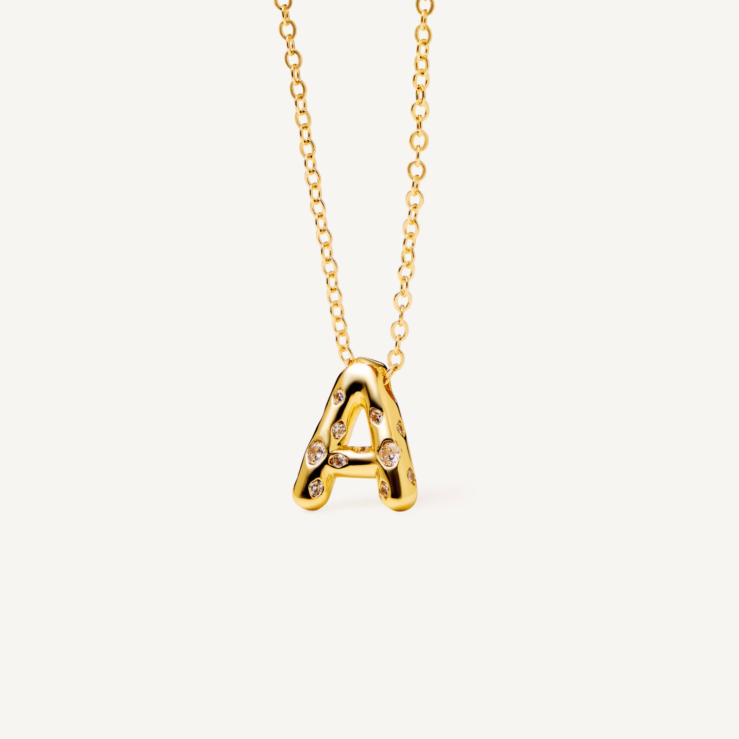 Колье My Shiny ABC Necklace - Gold