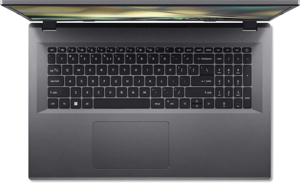 Ноутбук  Acer Aspire 3 A317-55P-380H 17.3 ", Core i3, 8 Гб RAM, 512 Гб SSD, UHD Graphics 770, Серебристый