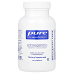 Pure Encapsulations, Ашваганда, 120 капсул (500 мг на капсулу)