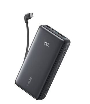 Внешний аккумулятор Anker Zolo Power Bank 10000 mAh 22,5W черный (2 USB-C, 1 USB-A) (Built-In USB-C Cable)