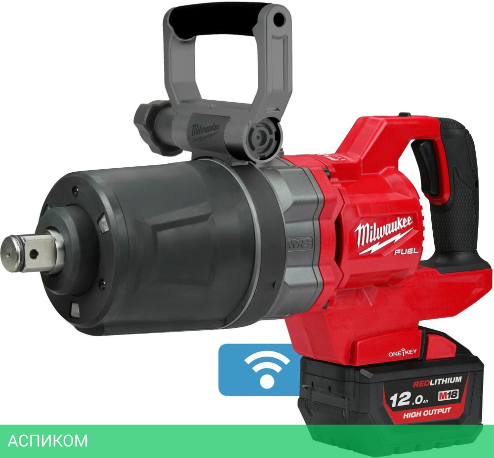 Гайковерт Milwaukee M18 ONEFHIWF1DS-121C ONE-KEY FUEL 1'' (4933472072)