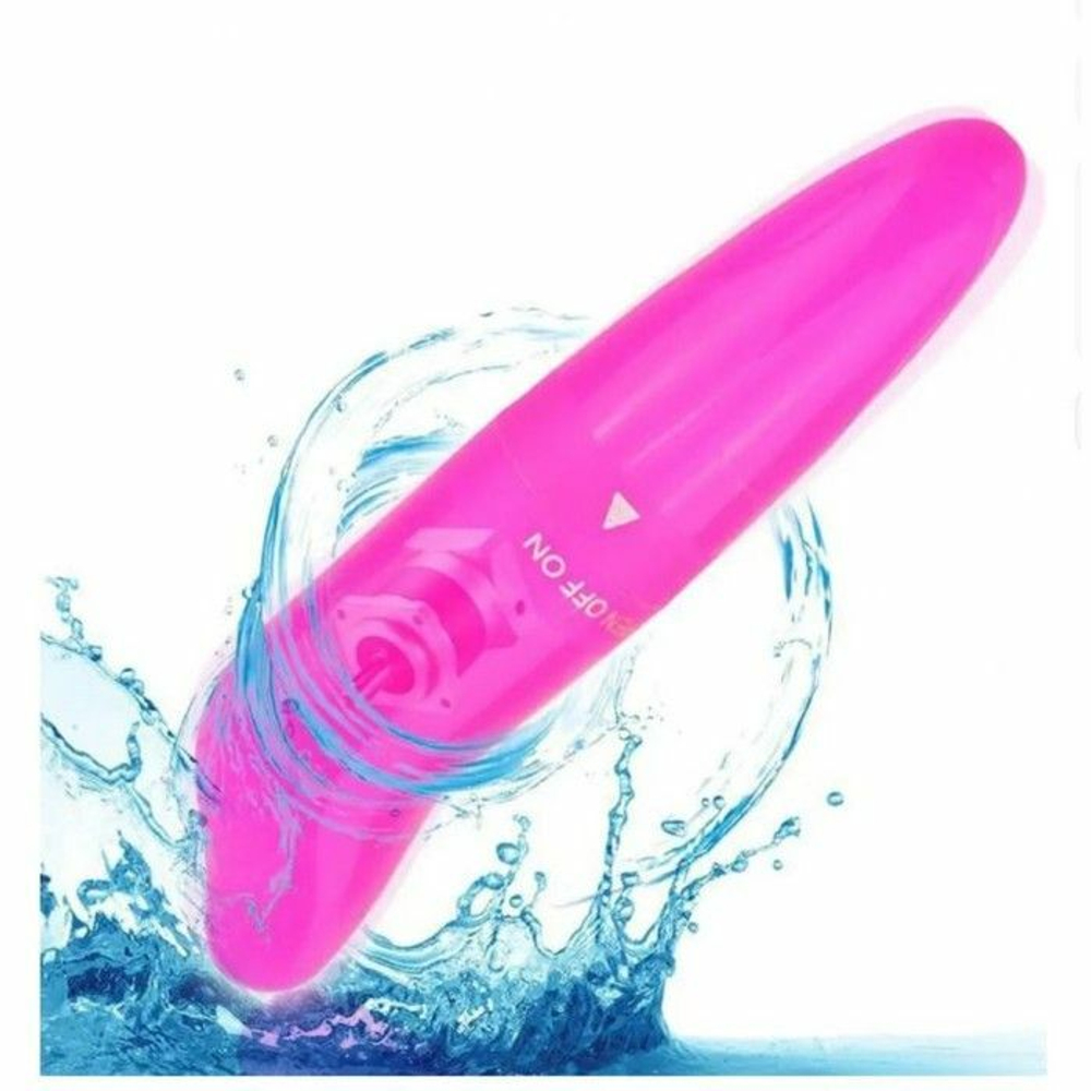 Розовый клиторальный вибростимулятор «Оки-Чпоки» (Цвет: розовый)