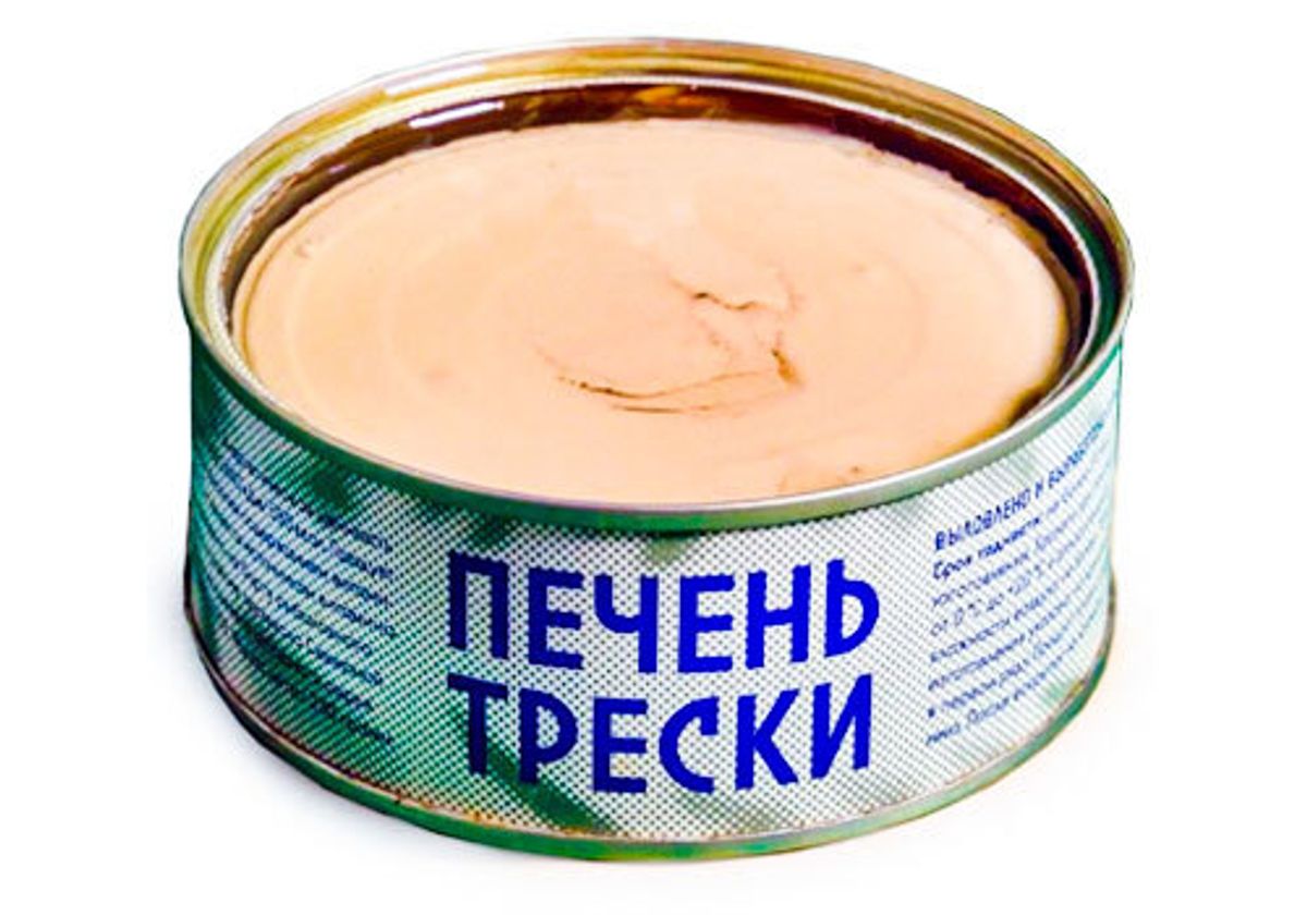 Печень трески натуральная, 230г