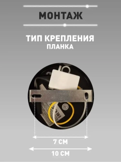 Lamplandia Светильник настенный, L1714 IVIKA BLACK, E27