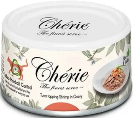 Cherie Hairball Control - Тунец с креветкой в подливе 80г.