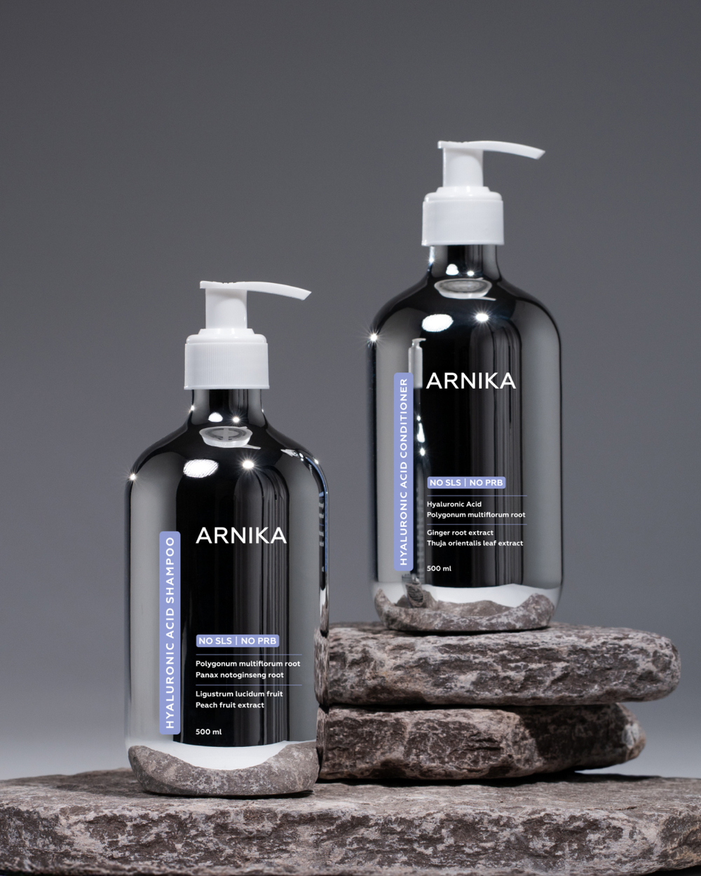 Набор увлажняющих средств для волос с гиалуроновой кислотой: шампунь и кондиционер для питания и укрепления волос