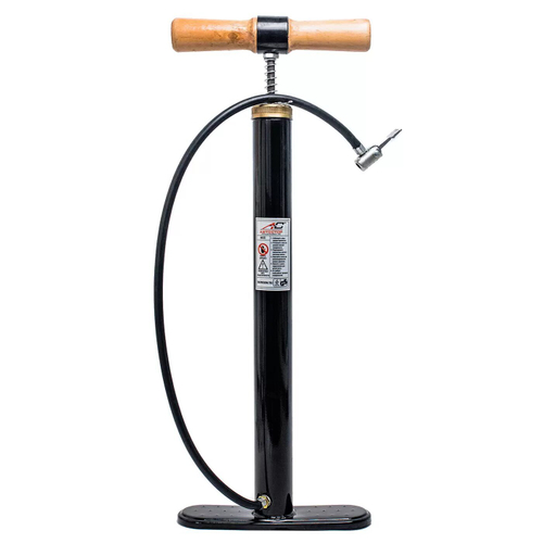 Насос ручной метал. со шлангом и дер. ручкой ММ