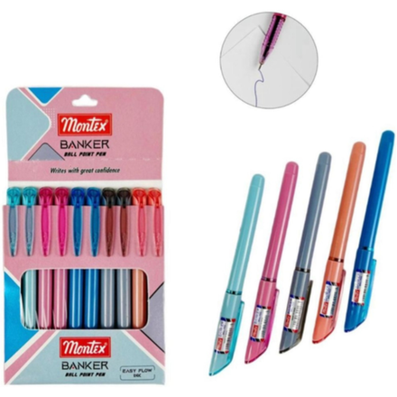Ручки Montex Banker 10 шт