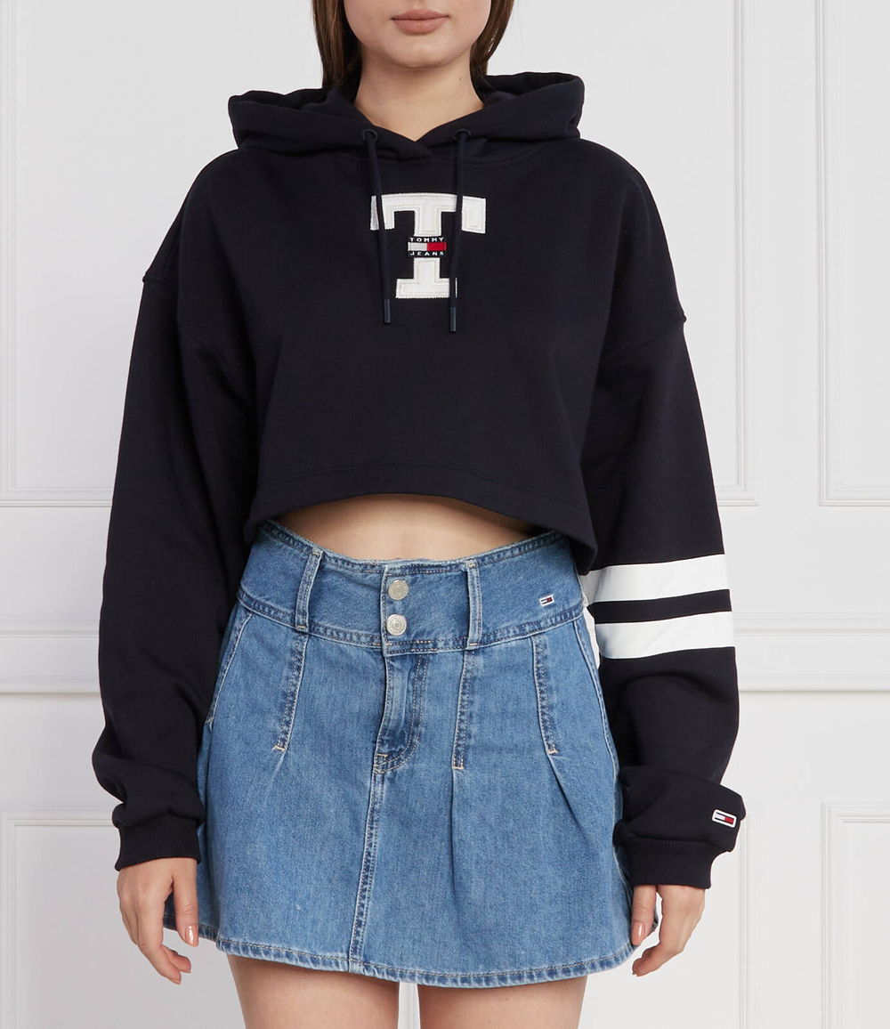 Худи TJW SP CRP LETTERMAN FLAG HOODIE Tommy Jeans - темно-синий(DW0DW16122)