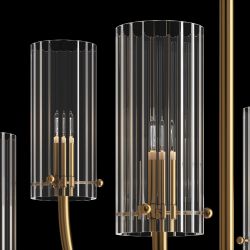 Люстра на штанге Maytoni Arco MOD223PL-06BS