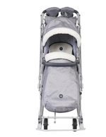 Санки-коляска Nika НД7-8К/9 дымчатый