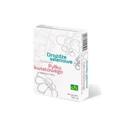 Селеновые дрожжи + пыльца - 48 капсул