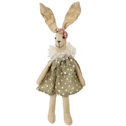 GAEM Игрушка набивная "Зайка", L11 W6 H30/18 см
