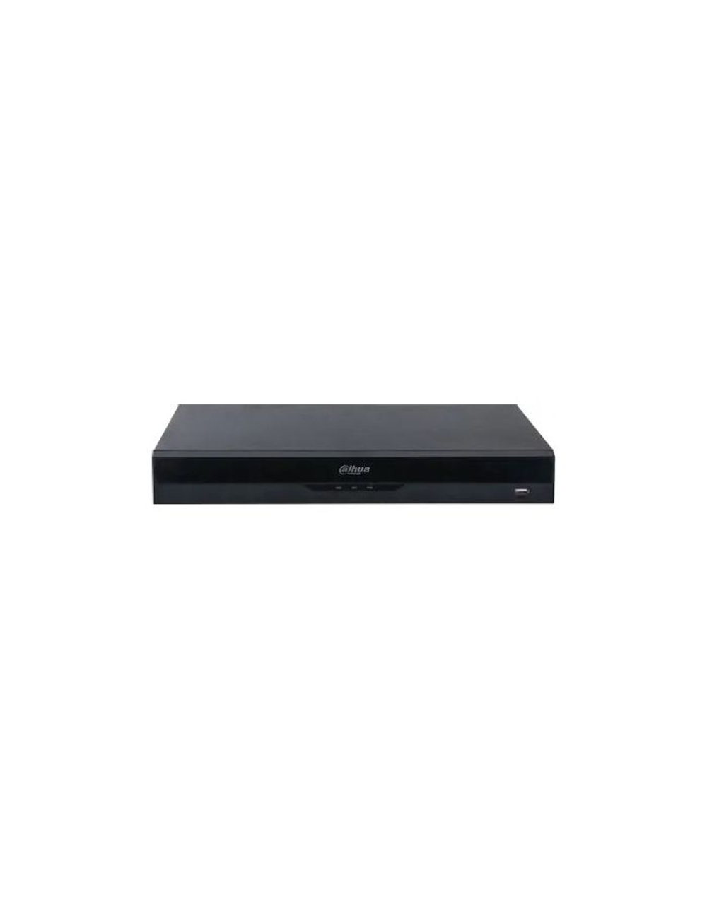 DAHUA DHI-NVR5216-8P-EI 16-канальный IP-видеорегистратор c PoE, 4K, H.265+, видеоаналитика, входящий поток до 384Мбит/с, 2 SATA III до 16Тбайт