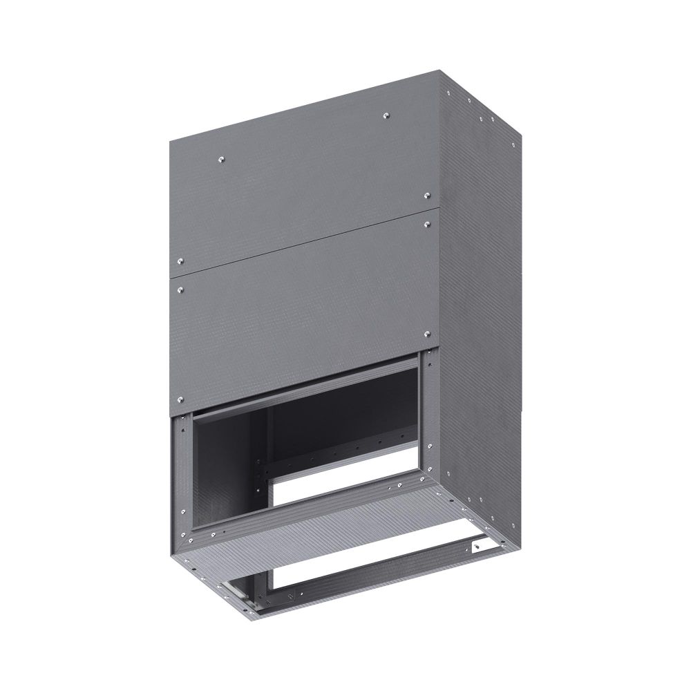 Цоколь стеклопластиковый наземный В=600 мм для навесных корпусов ШxГ 800x200 мм