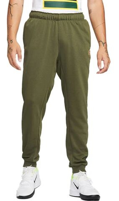 Мужские штаны теннисные Nike Court Heritage Pant - rough green