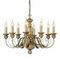 Подвесная люстра Ideal Lux Firenze Sp8 Oro Antico 020839