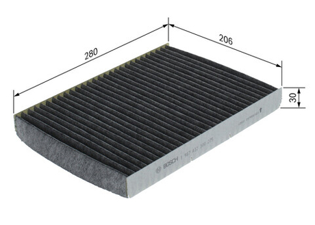 BOSCH - 1987432300-BOC - Filter, cabin air