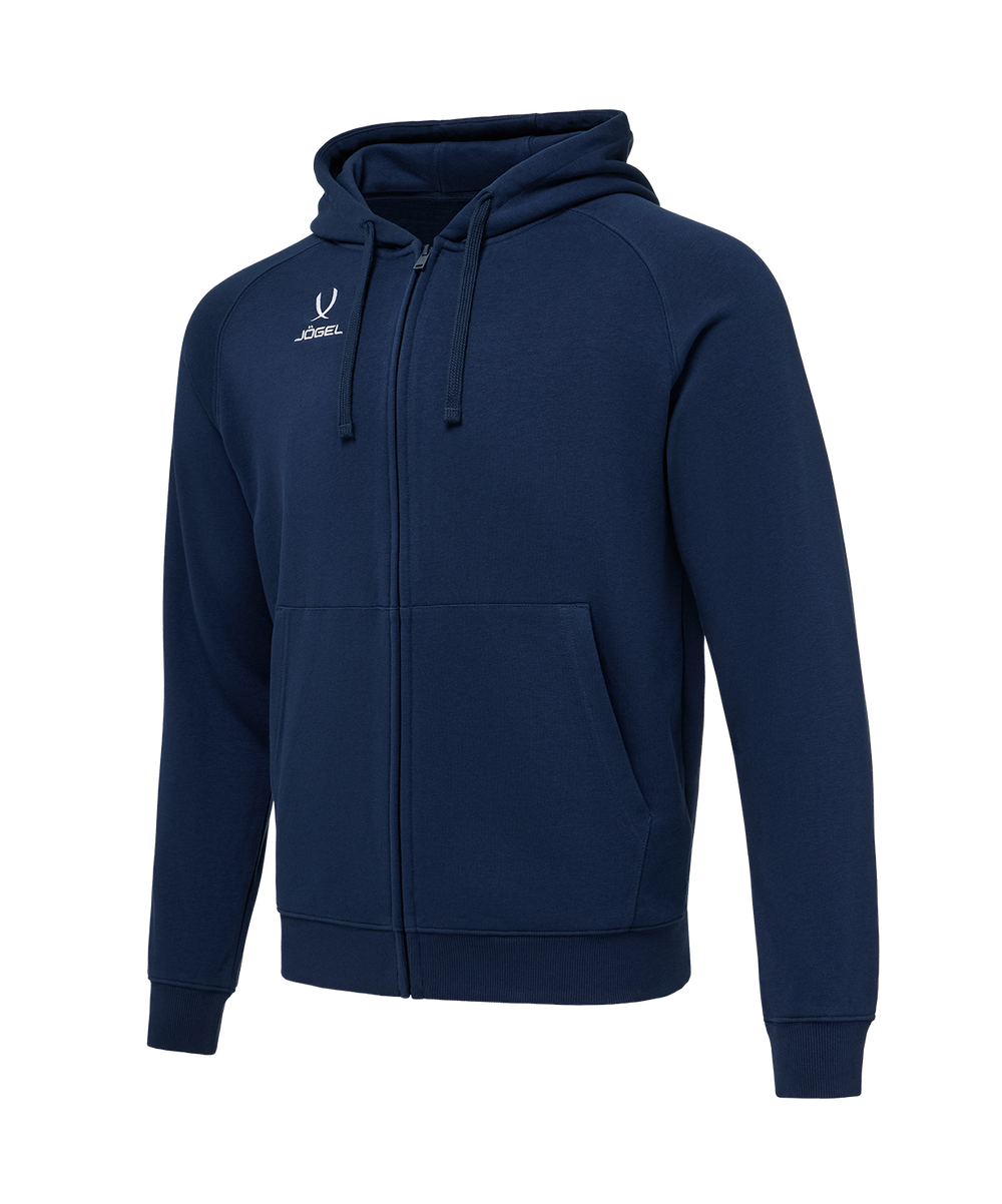 Худи JÖGEL ESSENTIAL Club reglan Cotton Zip Hoodie Z4, темно-синий