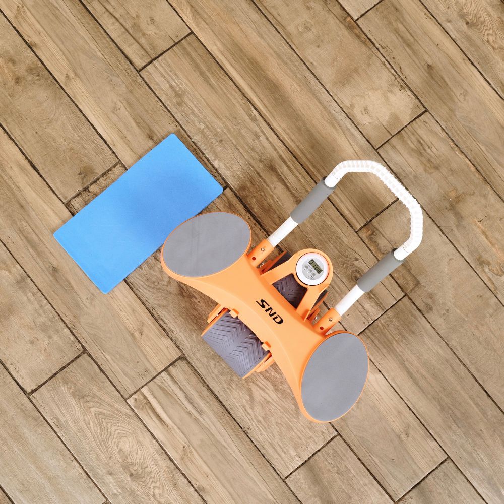Тренажёр для пресса AB Roller SND оранжевый с ковриком 34 х 17 x 0.6 cм
