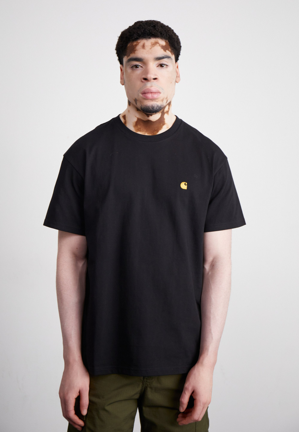 Carhartt WIP CHASE - Базовая футболка - Чёрный