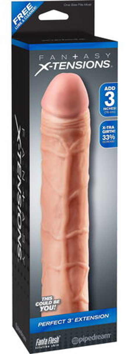 Насадка-удлинитель Fantasy X-Tensions Perfect Extension, +7,6 см