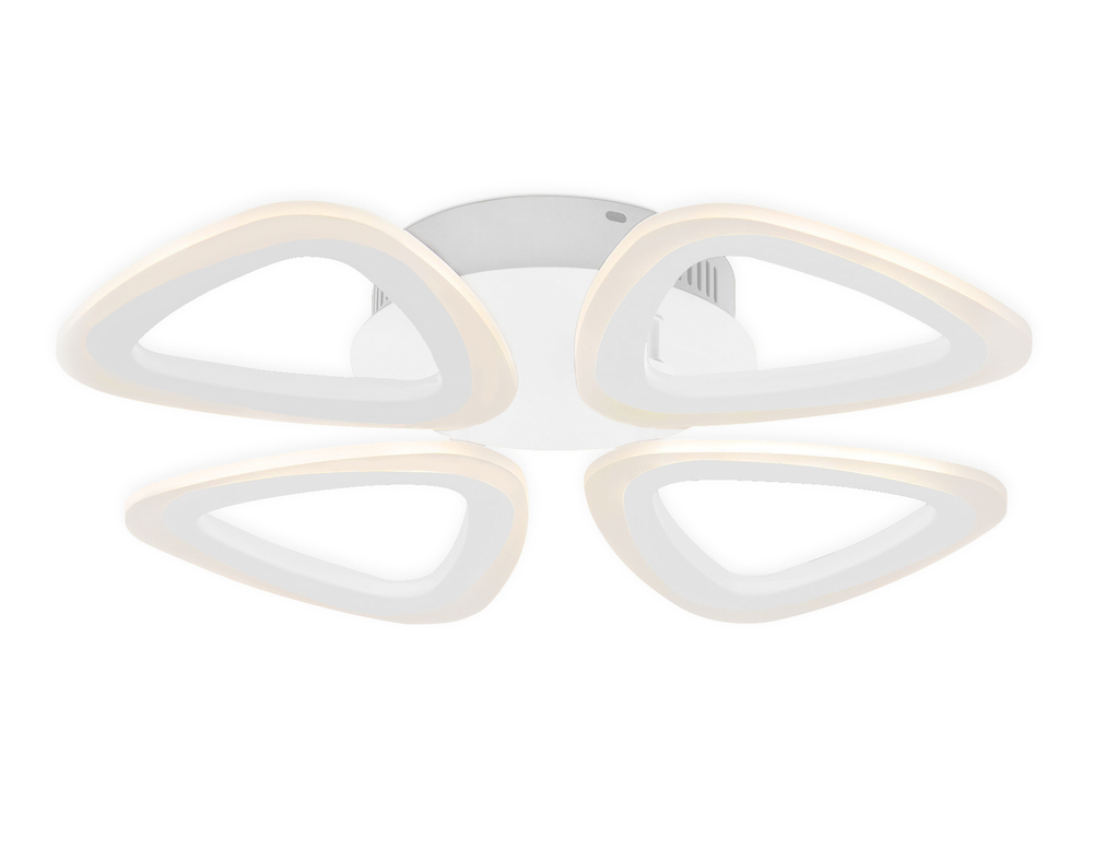 Потолочный светодиодный светильник с пультом FA4482/4 WH белый 4200K/3000K+6400K/6400K+3000K 45W 405*405*80 (ПДУ ИК)