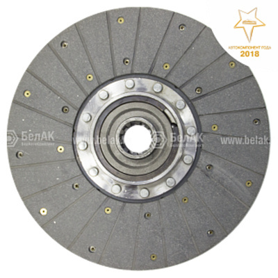Диск (ан.45-1604040) сцепления ведомый ЮМЗ-6 (Д-65) БелАК