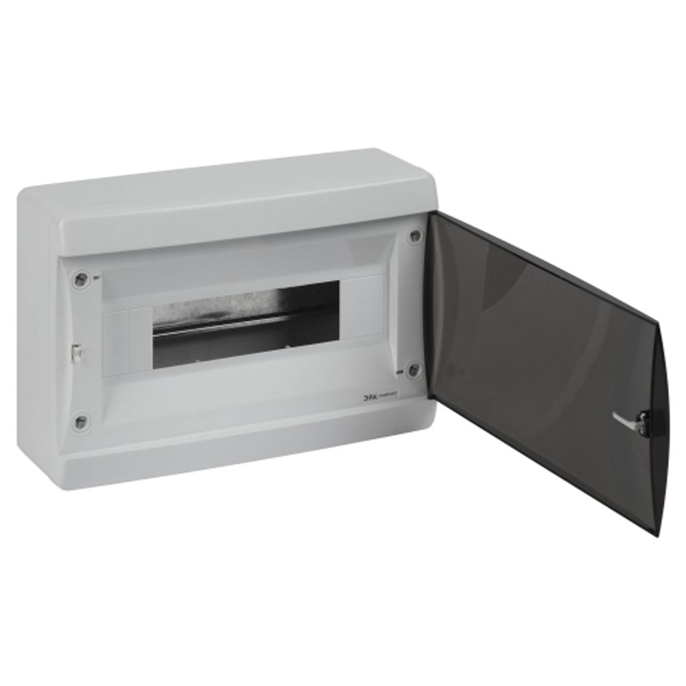 Корпус пластиковый навесной ЭРА COMFORT ЩРН-П-12 IP41 прозрачная крышка белый