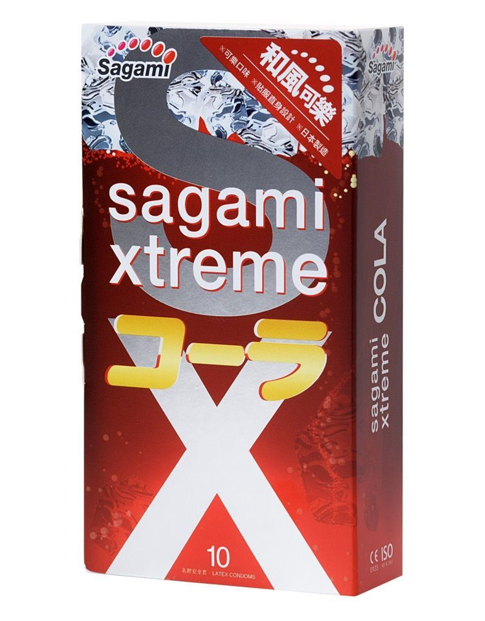Презервативы Sagami Xtreme Cola с ароматом колы 10 шт.