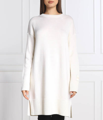 хлопковое платье DONDUP - made in Italy - кремовый(DA283 M00796D 002)