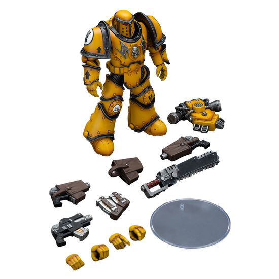 Фигурка Warhammer 40K Imperial Fists Legion MkIII Despoiler Squad Legion Despoiler with Chainsword 1:18 (10131010/220524/3126485/2, Китай)