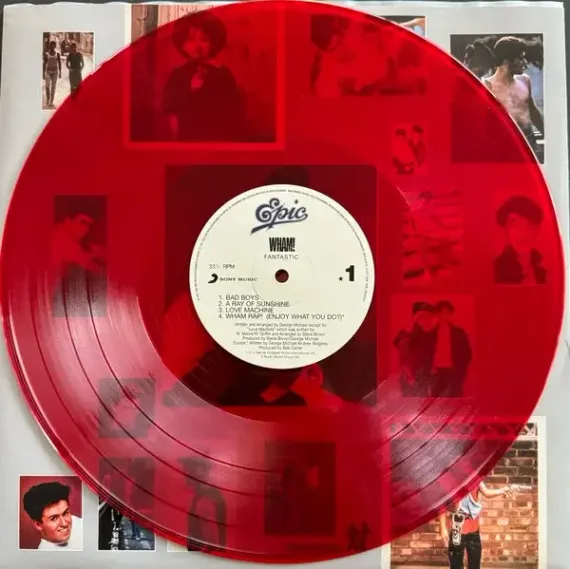 Wham! – Fantastic (Coloured Red Transparent) LP