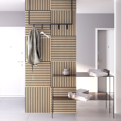Панель Стеновая Акустическая Comfort (Комфорт), Базис, Дуб Снежный, 600х600х9 мм