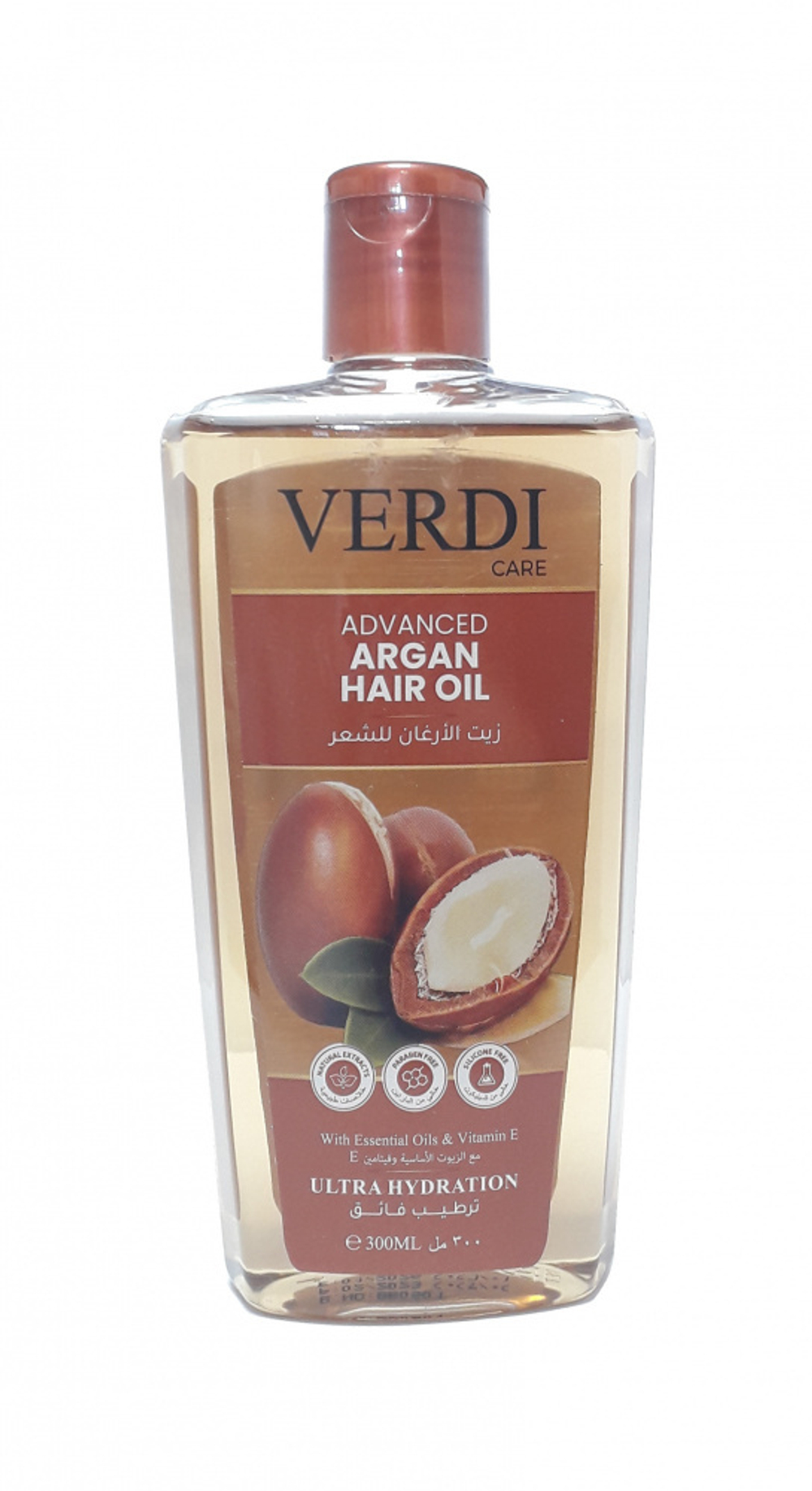 VERDI Масло для волос АРГАНОВОЕ/ARGAN,300мл*36