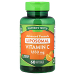 Nature's Truth, липосомальный витамин C, улучшенная формула, 60 капсул с быстрым высвобождением