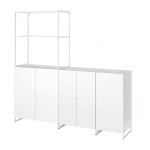 Книжный шкаф - JOSTEIN IKEA/ ЙОСТЕЙН ИКЕА,  180х182 см, белый