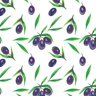 Оливки с листиками