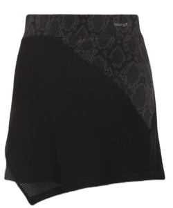 Теннисная юбка EA7 Woman Jersey Miniskirt - black python