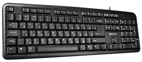 Klaviatura \ Клавиатура \ Keyboard Canyon Wired / CNE-CKEY01-RU