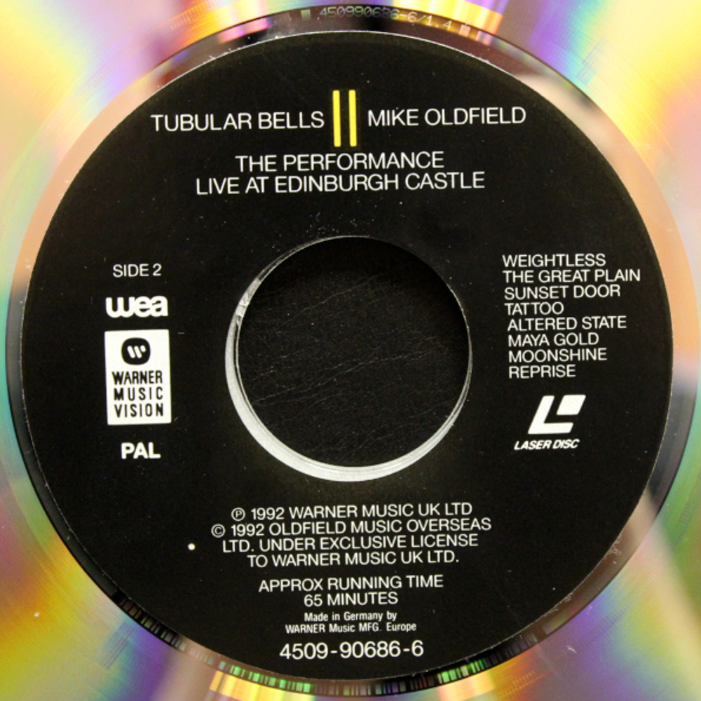 Mike Oldfield / Tubular Bells II - Live at Edinbourgh Castle (LD)