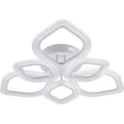 Светильник потолочный светодиодный Rivoli Megan 6110-107 106 Вт LED 2800К - 6200К модерн с пультом | Rivoli