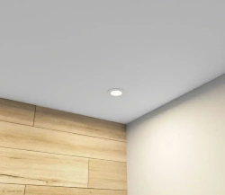 Комплект светильника для ванной и лампы белый