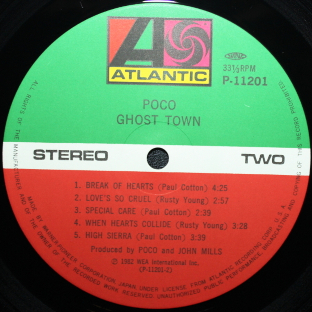 Poco / Ghost Town (LP)