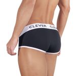 Мужские трусы брифы черные Clever CLEVER PIPING BRIEF 500111
