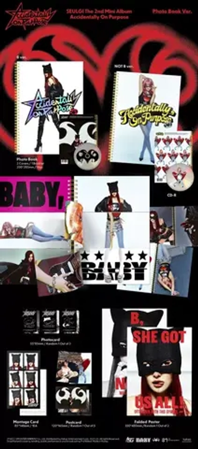 Альбом SEULGI - Accidentally On Purpose [Photobook ver.]