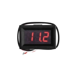 ВОЛЬТМЕТР Цифровой ЗЕЛЕНЫЙ 0,56 дюйма 0-30V, трехпроводной с ремом, тестер Цифровой